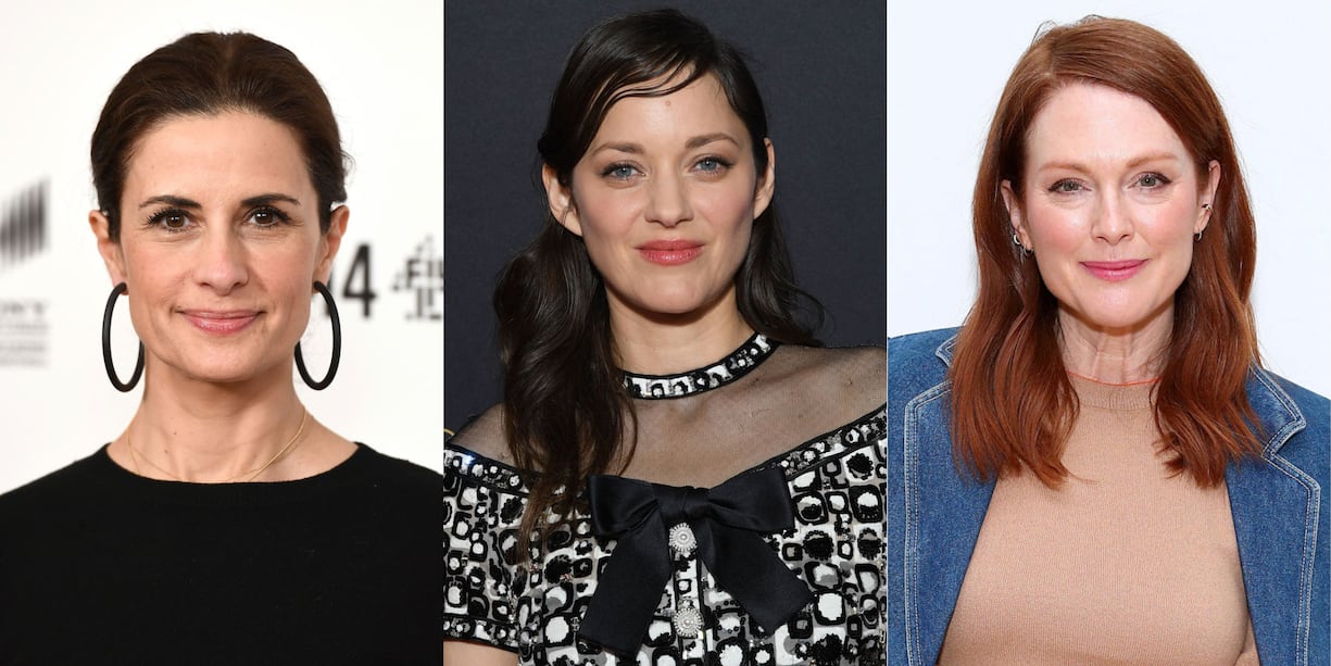 Livia Firth, Marion Cotillard, Julianne Moore (v.l.)