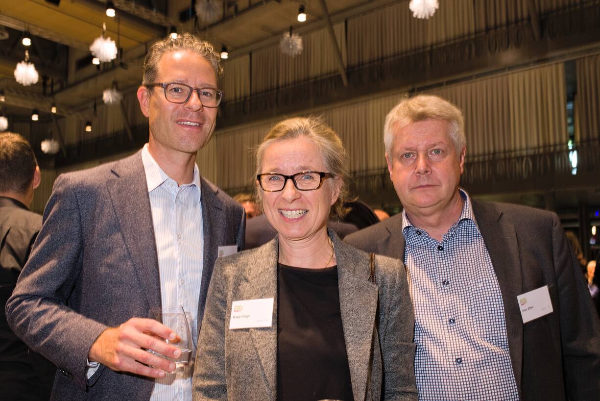 Marco Villiger, Head of Customer Service, Siemens Mobility AG;Katja Feige, SBB Immobilien;Alexander R. Etter, Geschäftsführer, InnVeritas GmbH