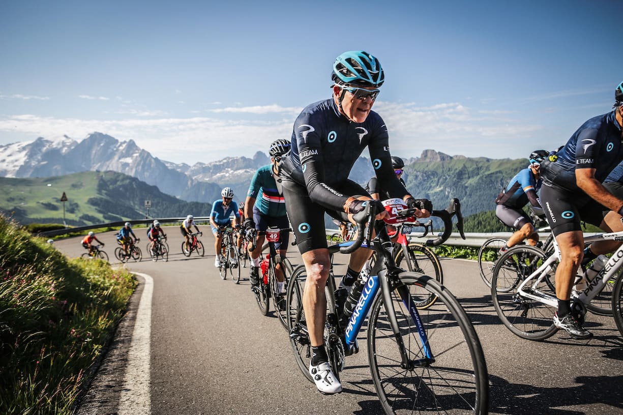 Nummer 47 Mario Greco am 33. Maraton dles Dolomiti am 7. Juli 2019 in Altia Badia-Foto by Sportograf.com