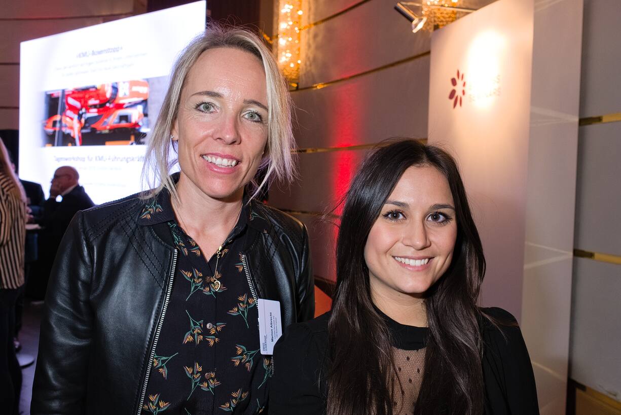 Marion Albrecht, Leonteq Securities AG; Ilaria Leo, Female Business SeminarsAC