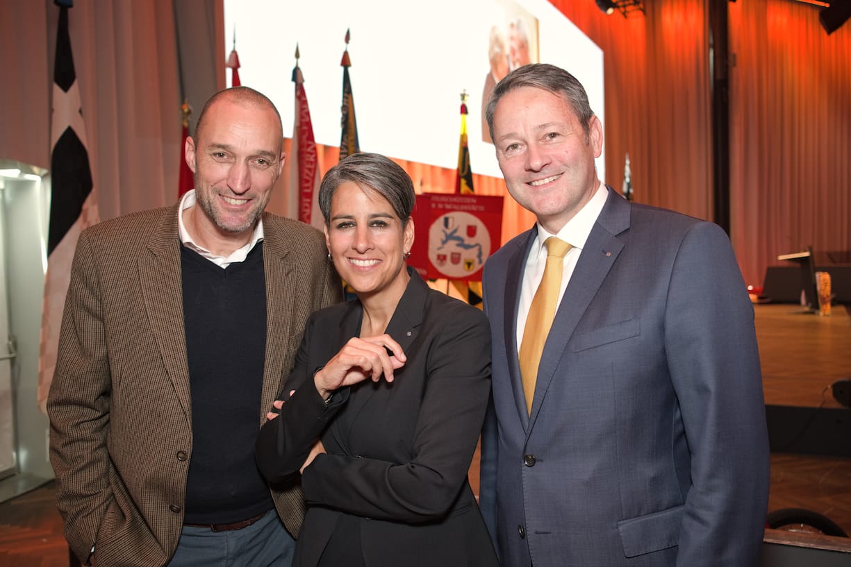 Martin Bürki, Ericsson Schweiz;Andrea Roch, Business 4 You;Roland Heiniger, Bank Vontobel AG