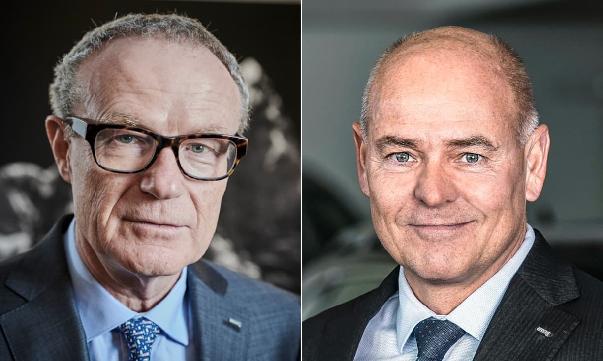 Martin Haefner (l.) und Morten Hannesbo
