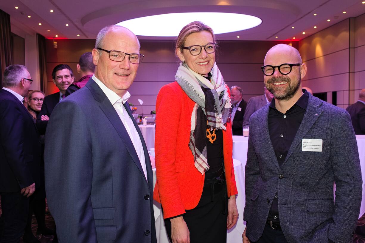 Martin Holenweg, Mitinhaber, W. Schneider+Co. AG;Petra Rüegg, Inhaberin, QPM Marketing Services;Dany Kielholz, Mitinhaber, PinkSquirrel Communication Ideas