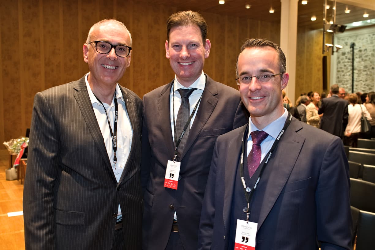 Martin Spycher, Raiffeisenbank Zürich;Patrick Perroud, Raiffeisenbank Zürich;Andy Dervey, Raiffeisenbank Zürich