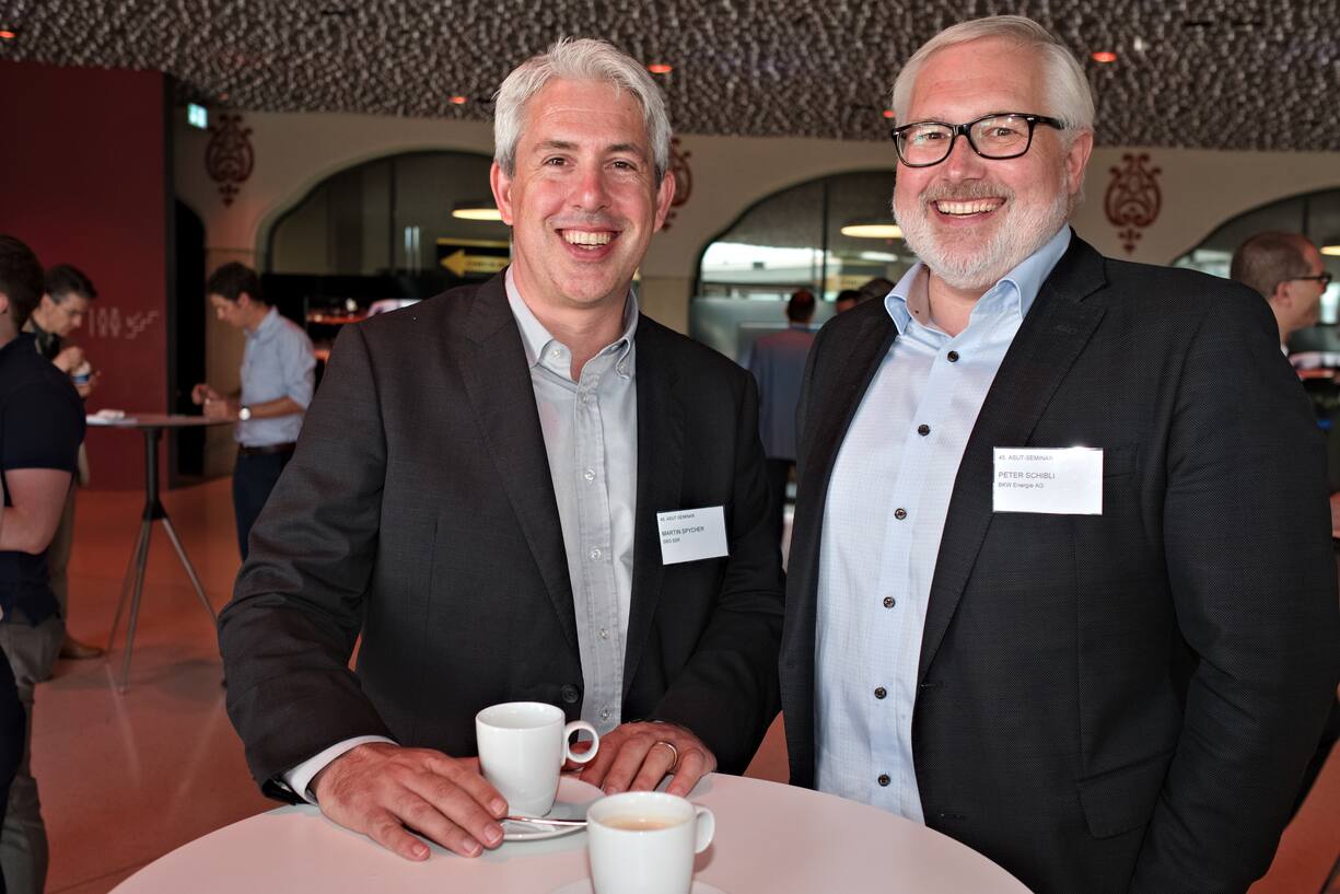 Martin Spycher, SRG SSR;Peter Schibli, BKW Energie AG