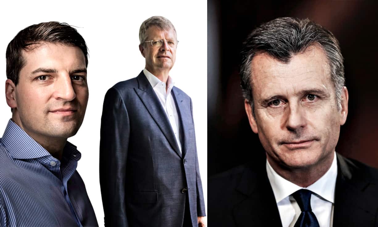Mathias Imbach Peter Wuffli  Philipp Hildebrand (v.l.n.r.)