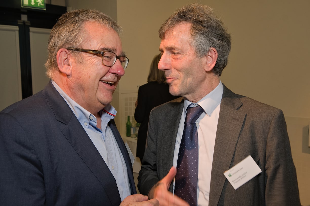 Max Becker, CGZ Consulting Group Zürich AG;Bernhard Ehrenzeller, designierter Rektor HSG ab 2020