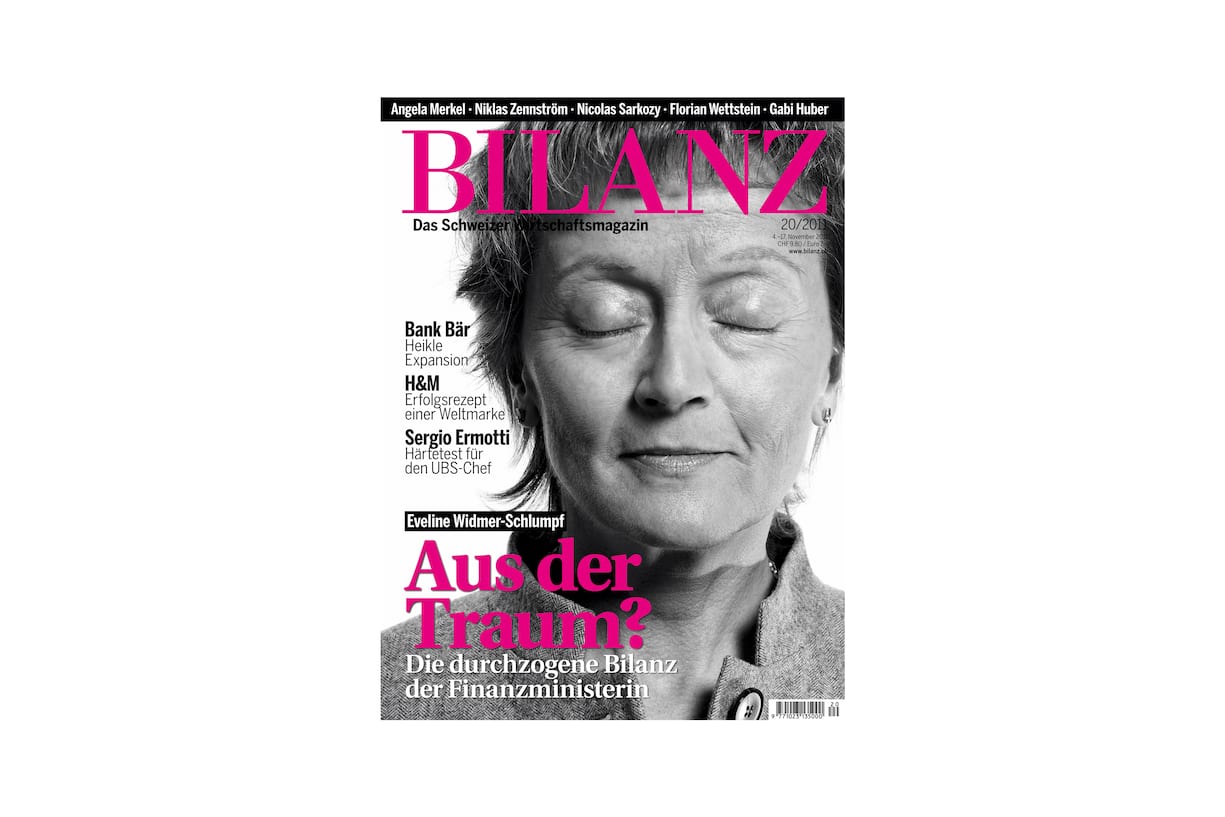 Evelyne Widmer Schlumpf Bilanz Cover