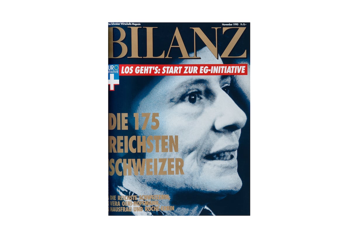 Vera Oeri-Hoffmann Bilanz Cover