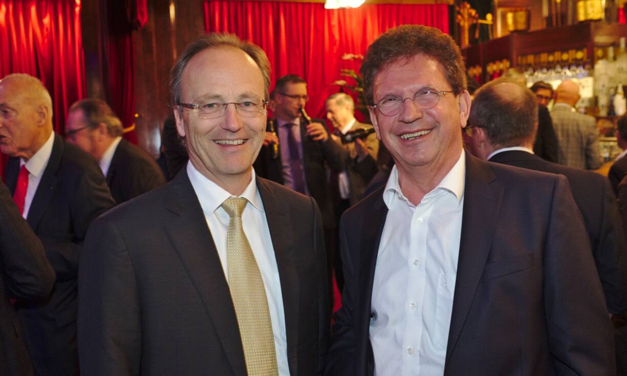 Markus Neuhaus, VRP PwC; Siegfried Gerlach, CEO Siemens Schweiz