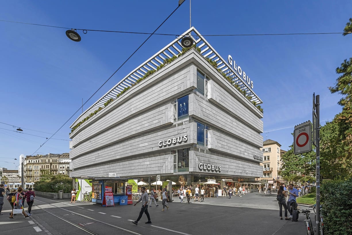 Globus-Gebäude in Zürich