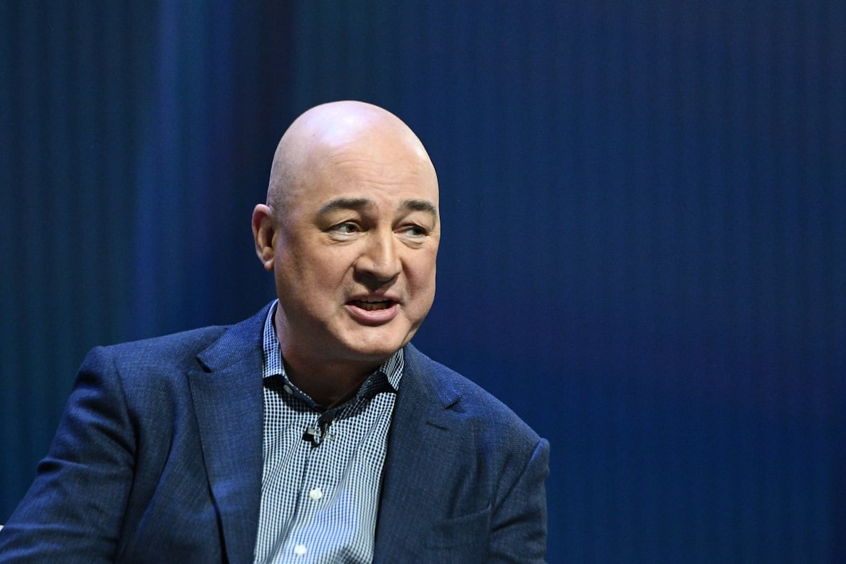 Alan Jope, chief executive officer of Unilever Plc, speaks during a panel discussion at CES 2020 in Las Vegas, Nevada, U.S., on Tuesday, Jan. 7, 2020. Every year during the second week of January nearly 200,000 people gather in Las Vegas for the tech industry's most-maligned, yet well-attended event: the consumer electronics show. Photographer: Bridget Bennett/Bloomberg