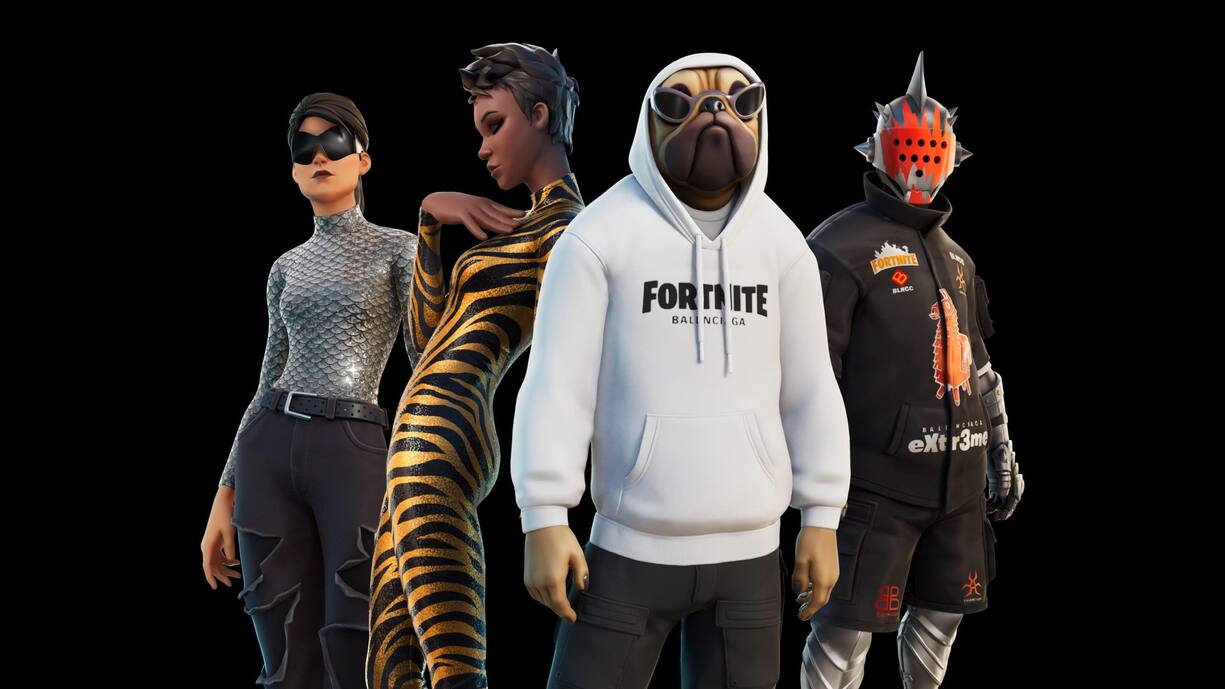 ALWAYS IN FASHION Balenciaga hat eine virtuelle Bekleidungslinie für Fortnite lanciert: Schliesslich will auch der Avatar gut gekleidet sein.