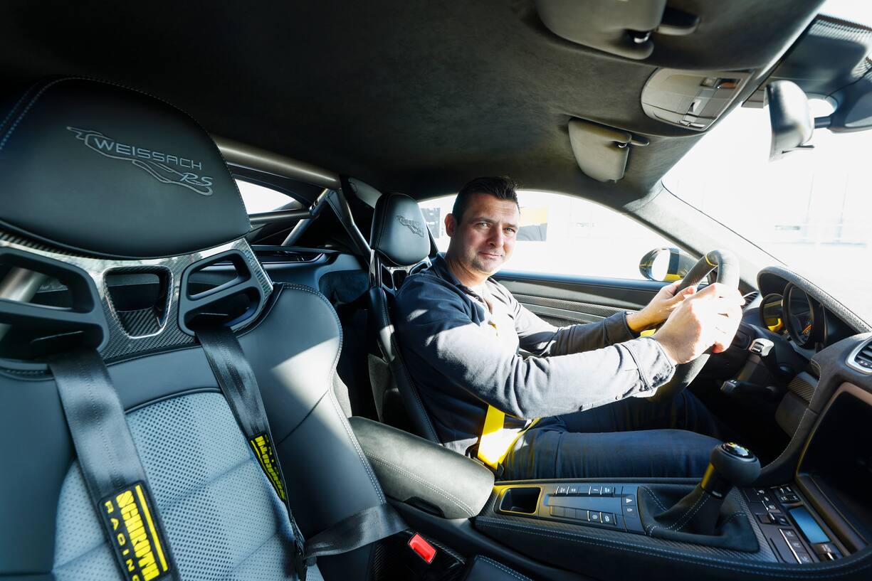 Fahrveranstaltung des neuen Porsche 718 Cayman GT4 RS in Estoril