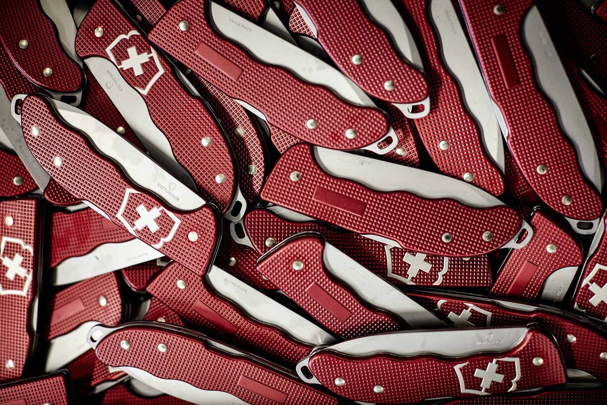 Reporage über die Produktion der Victorinox Taschenmesser.