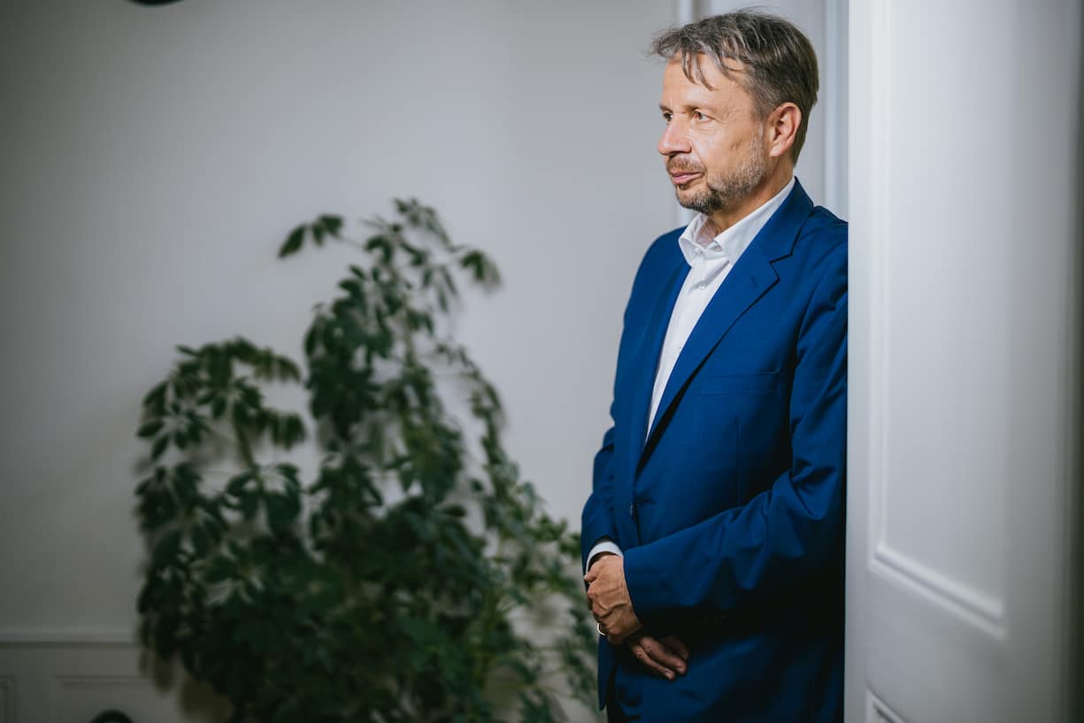 Foto: Thomas Meier. Bern, 16.04.21. Interview SRG-Direktor Gilles Marchand zu denBelstigungsvorwrfen beim RTS.