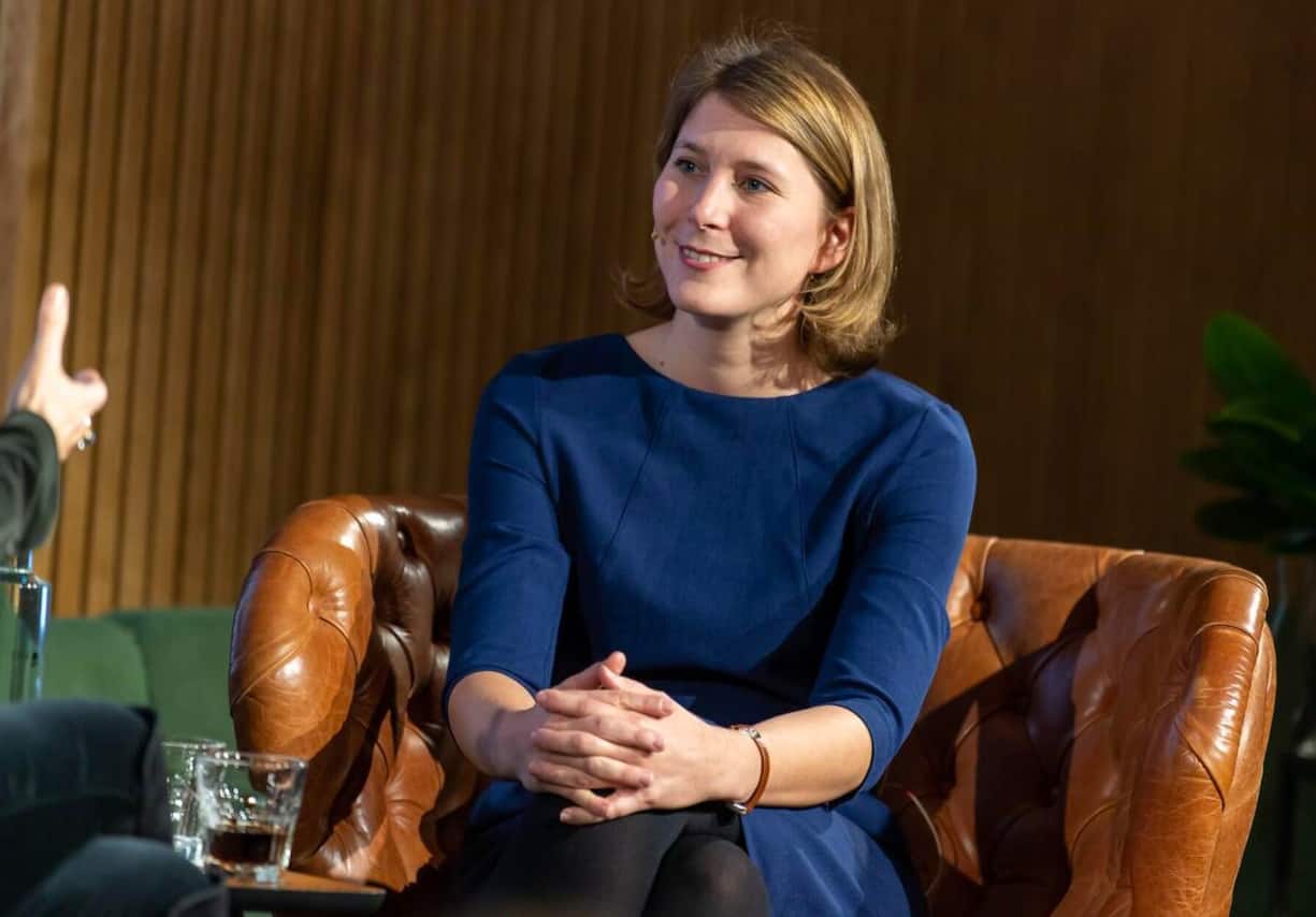 Lea von Bidder vom Schweizer Startup Ava beherrscht das Spiel mit der Öffentlichkeit meisterhaft.
