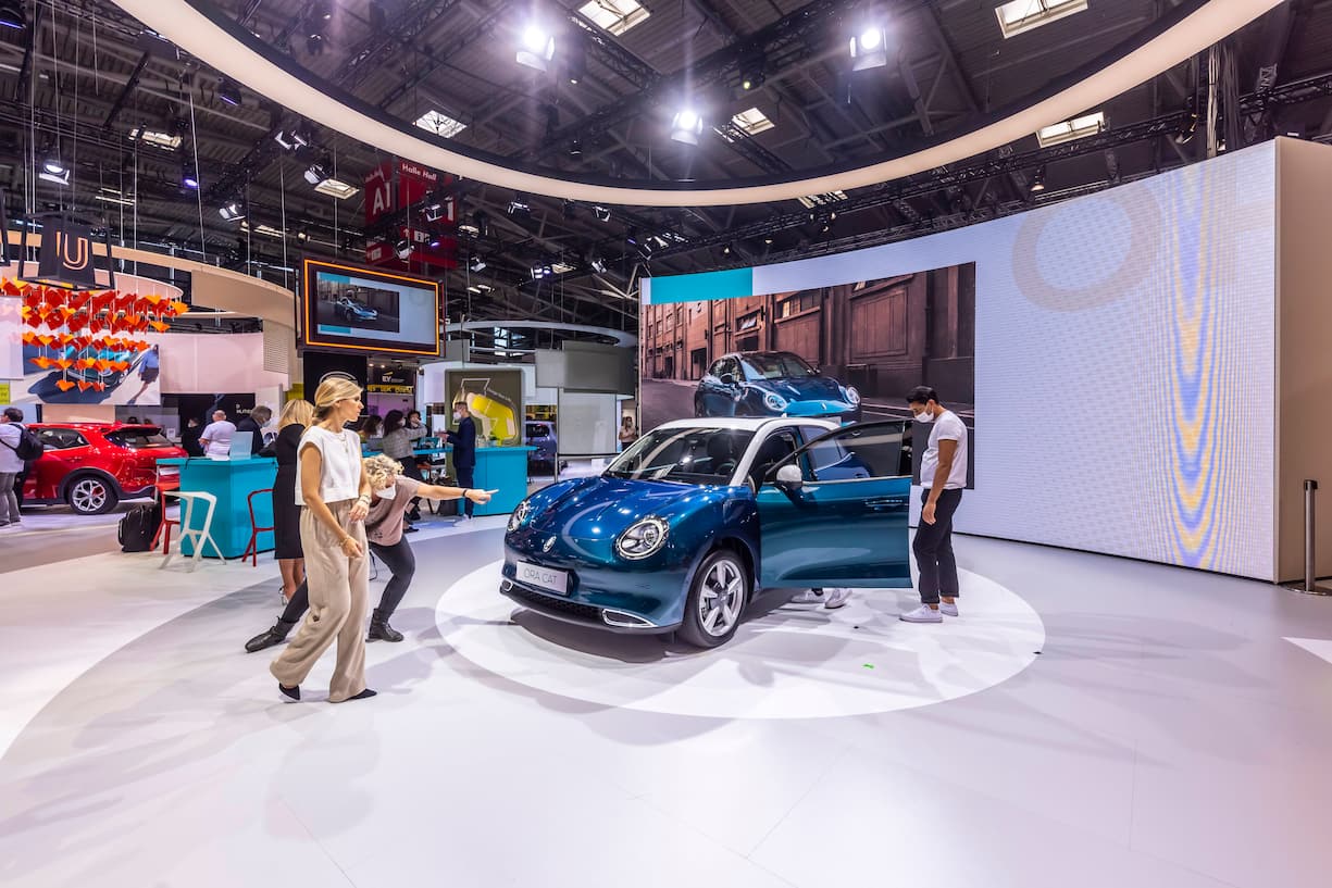 Die chinesische E-Automarke Ora bringt den Cat nach Deutschland. Das kompakte Elektroauto soll junge Kunden locken. Ora Cat ist eine Marke des chinesischen Automobilherstellers Great Wall Motors.