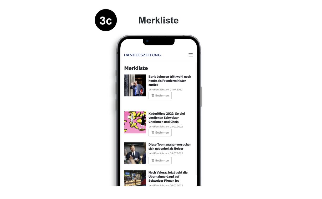 Merkliste
