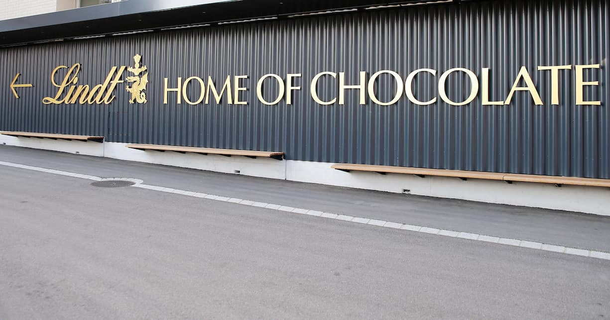 Schriftzug Home Of Chocolate