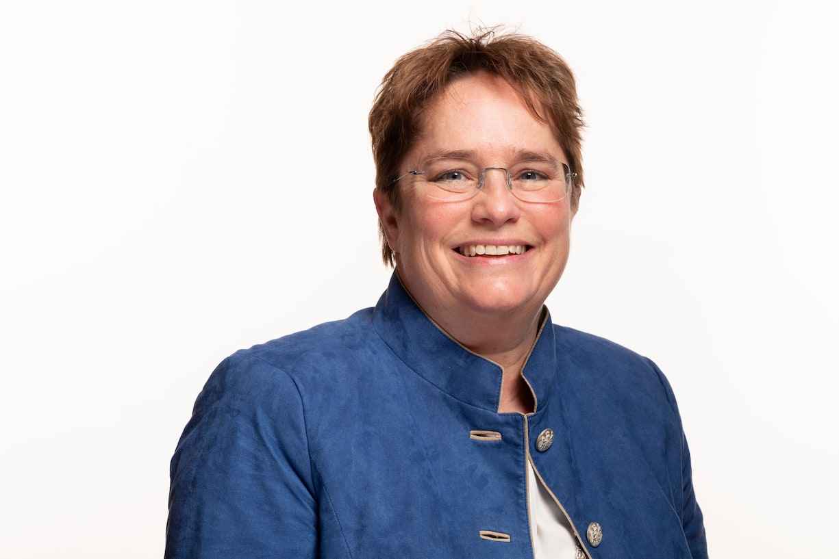 Magdalena Martullo-Blocher, Nationalraetin SVP-GR, portraitiert am 10. Dezember 2019 in Bern. (KEYSTONE/Alessandro della Valle)