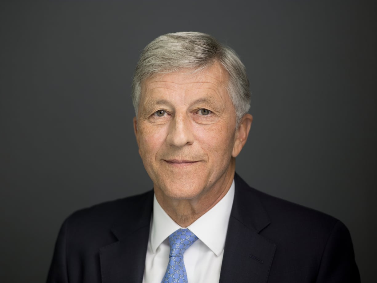 Portrait of Rolf Doerig, Chairman of the Board of Directors of Swiss Life Group, taken in Zurich, Switzerland, on March 14, 2017. (KEYSTONE/Gaetan Bally)Rolf Doerig, Praesident des Verwaltungsrates der Swiss Life-Gruppe, portraitiert am 14. Maerz 2017 in Zuerich. (KEYSTONE/Gaetan Bally)