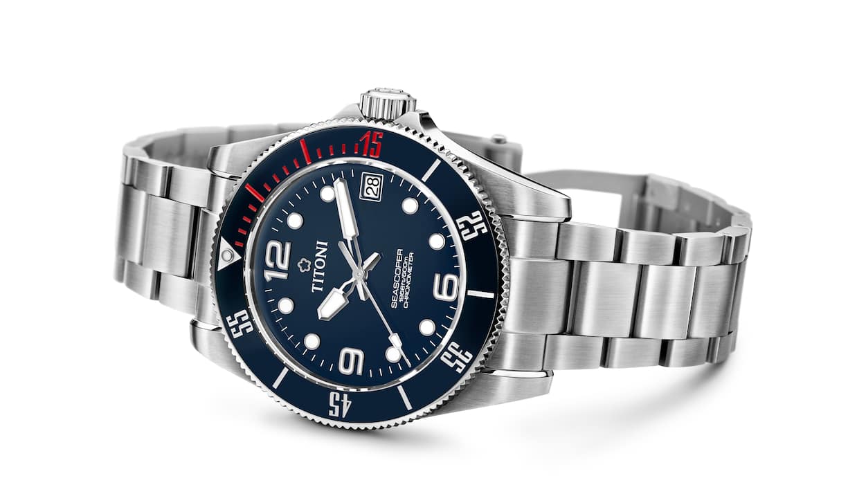 Nahaufnahme des Modells Seascoper 600 von Titoni