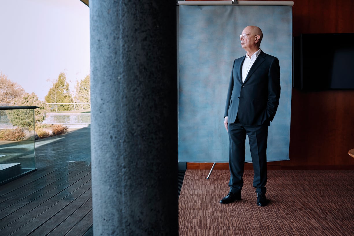 Klaus Schwab, Gründer des World Economic Forum (WEF).