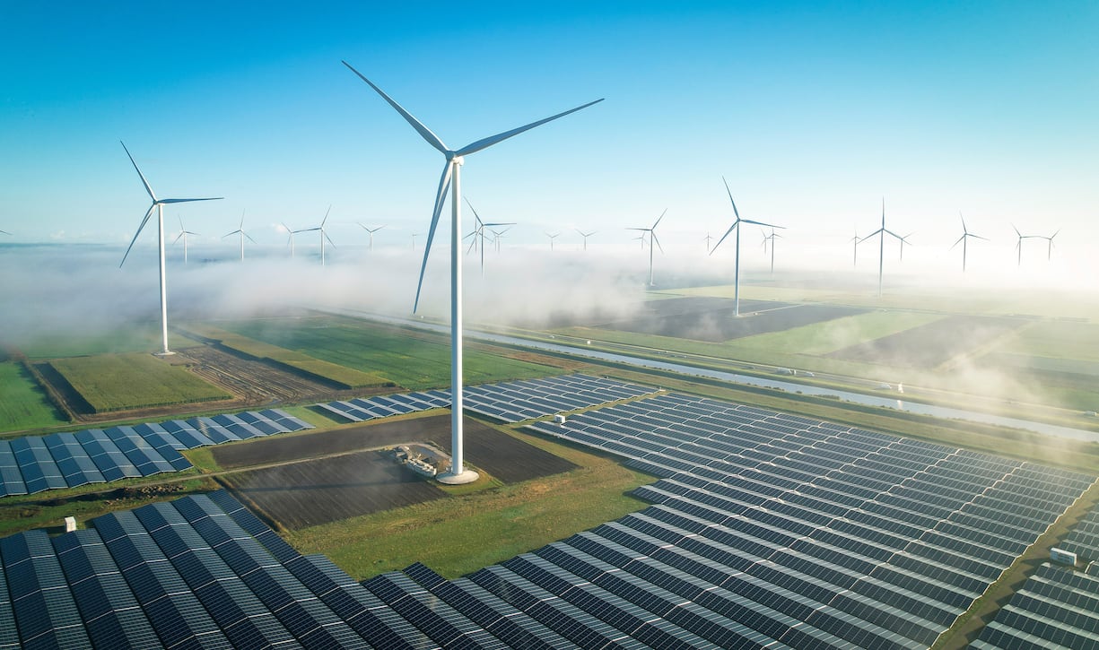 Clean Energy: Der Trend zählt zu den positiven Beispielen. In den vergangenen fünf Jahren liessen die ­darauf fokussierten Fonds die Benchmark ­deutlich zurück. Das Potenzial dieses Themas ist wohl noch länger nicht ausgeschöpft.