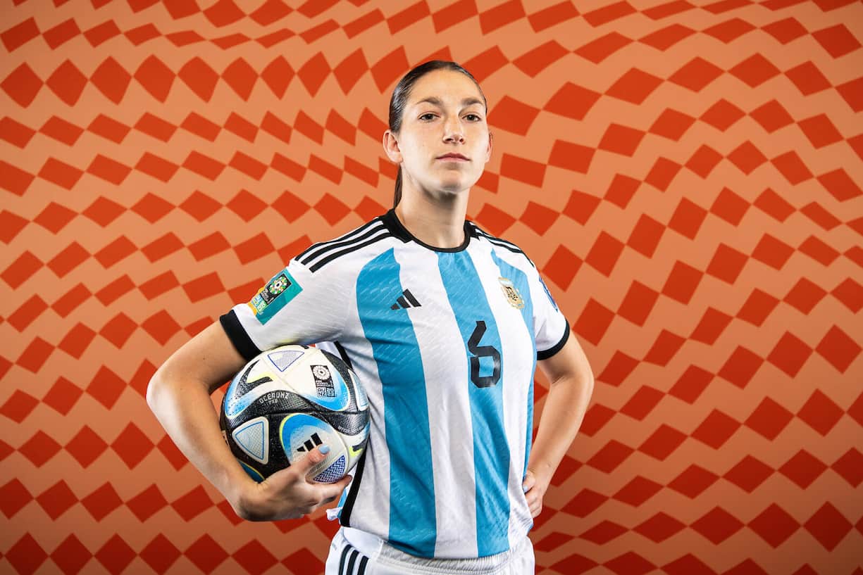 Aldana Cometti, ­Innenverteidigerin für Argentinien, erwartet dank der WM 2023 eine Revolution im Frauenfussball.
