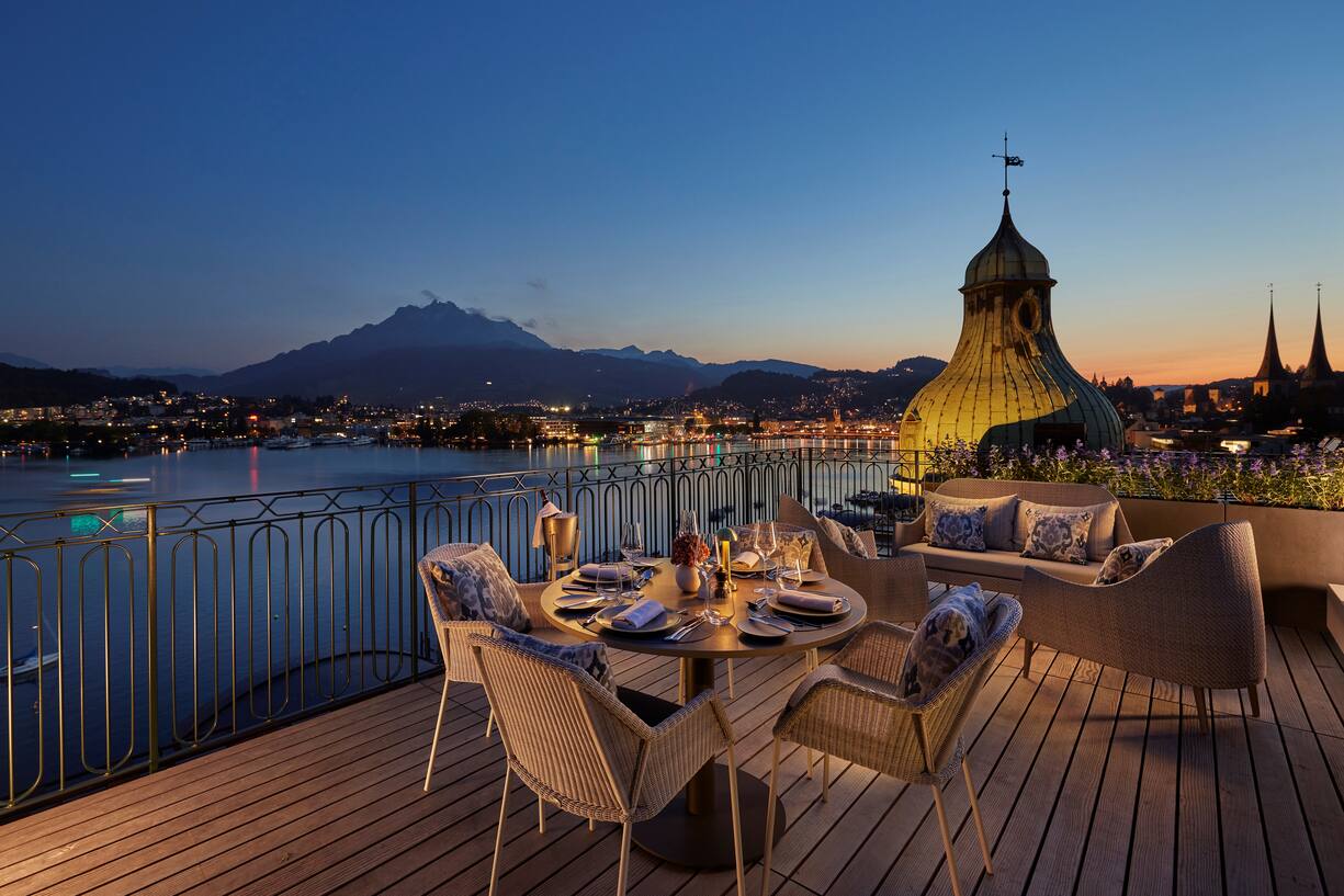 Platz 11 (neu): Mandarin Oriental Palace, Luzern