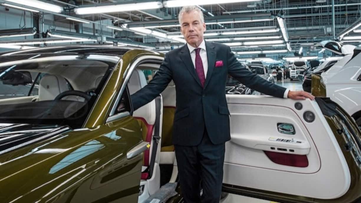 Rolls-Royce Motor Cars CEO , Torsten Mï¿ï¾¼ller- ï¿ï¾tvï¿ï¾¶s ï¿ï¾© Hors