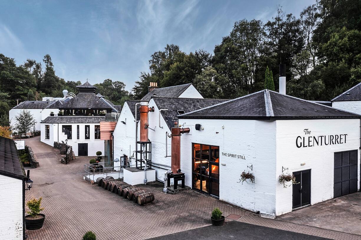 Das Glenturret Lalique Restaurant ist das erste Gourmet-Restaurant in einer schottischen Whisky-Destillerie.Â 