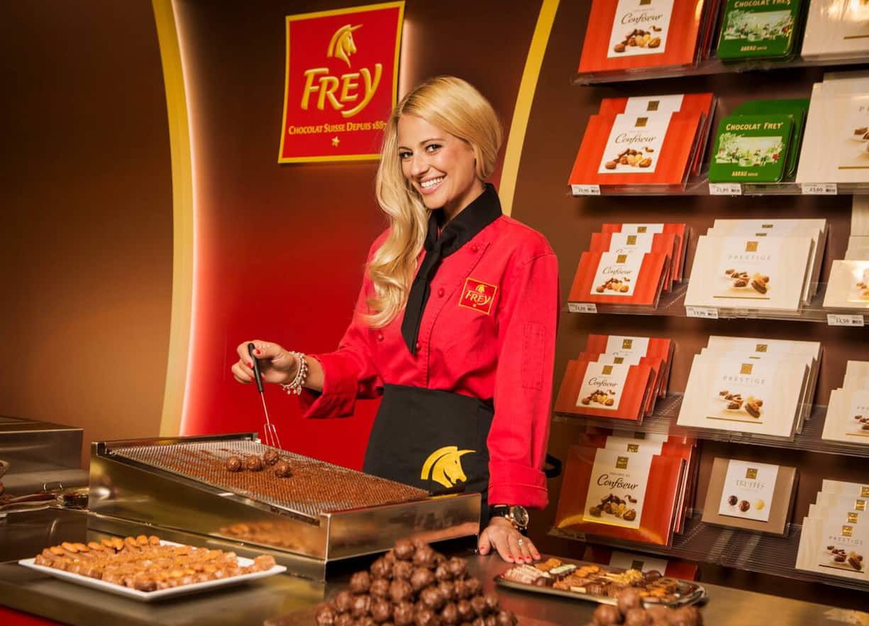 Christa Rigozzi hat als Testimonial für Migros-Schoggi ausgedient.