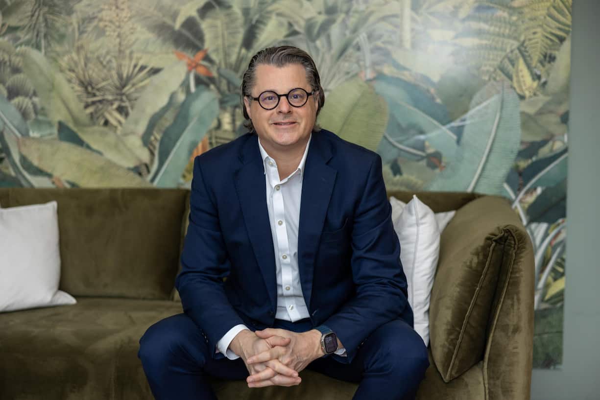 Claude Ginesta (v.l.)spielen bei Luxus­immobilien in der Champions League.