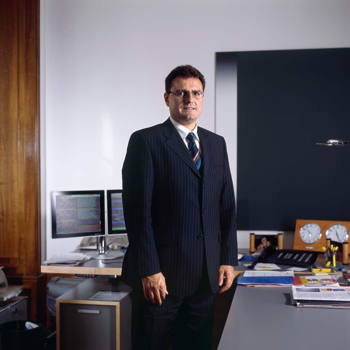 Junger NotenbankerEin Leben für eine Institution: Thomas Jordan bei seinem Antritt im Jahr 1997.