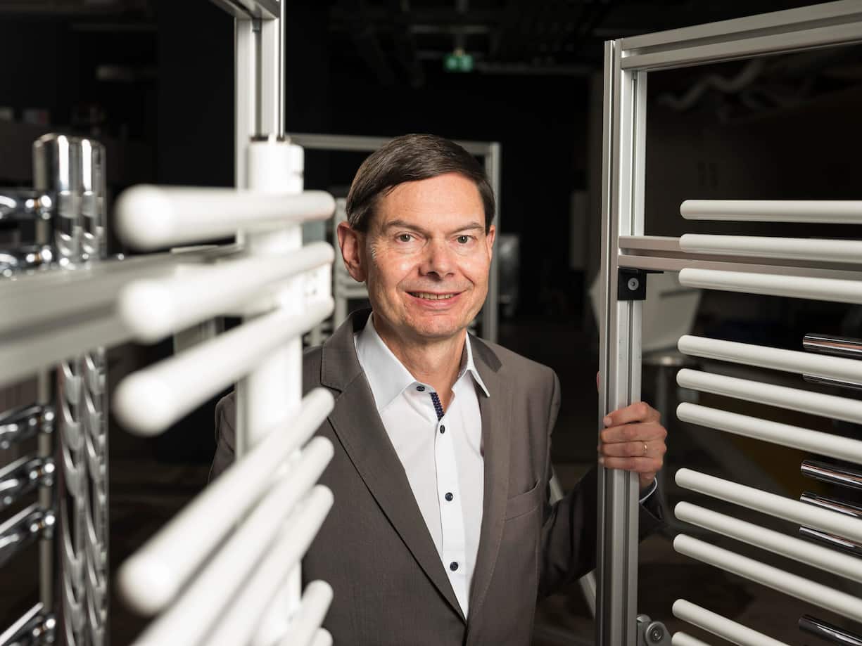 Zählt zu den weltweit führenden Anbietern von Heizungs- und Lüftungstechnik: Hans-Peter Zehnder.