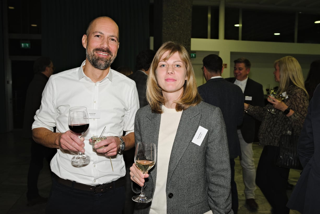 Michael Haag, Calida AG; Brenda Mäder, Calida AG