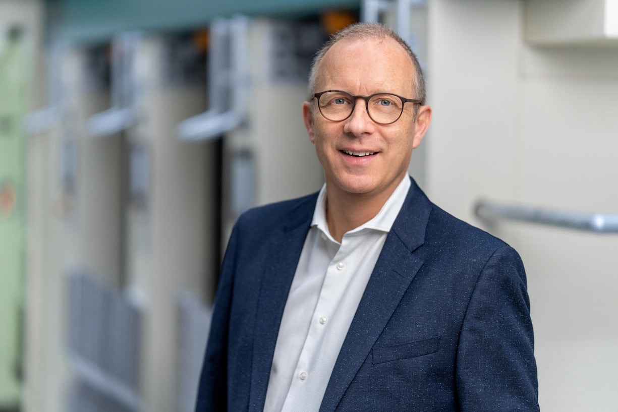Ingenieur mit VisionOrell-Füssli-Chef Daniel Link will das 500 Jahre alte Unternehmen ins digitale Zeitalter führen.