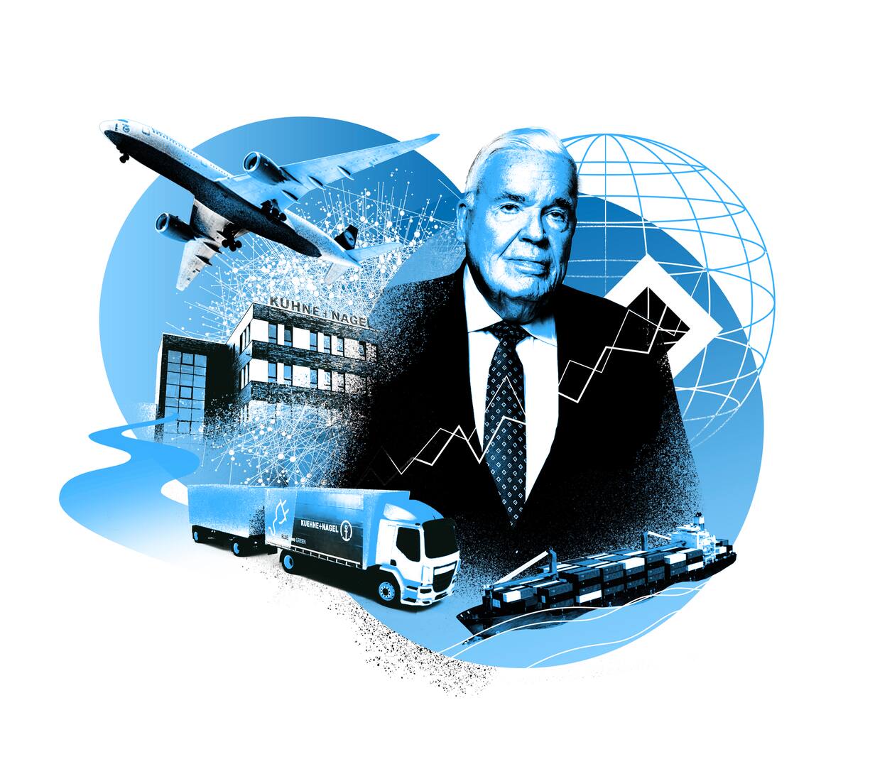 Arrondierte sein Logistik-, Airline- und Reedereiimperium mit dem Kauf eines Pharmaherstellers: Klaus-Michael Kühne.