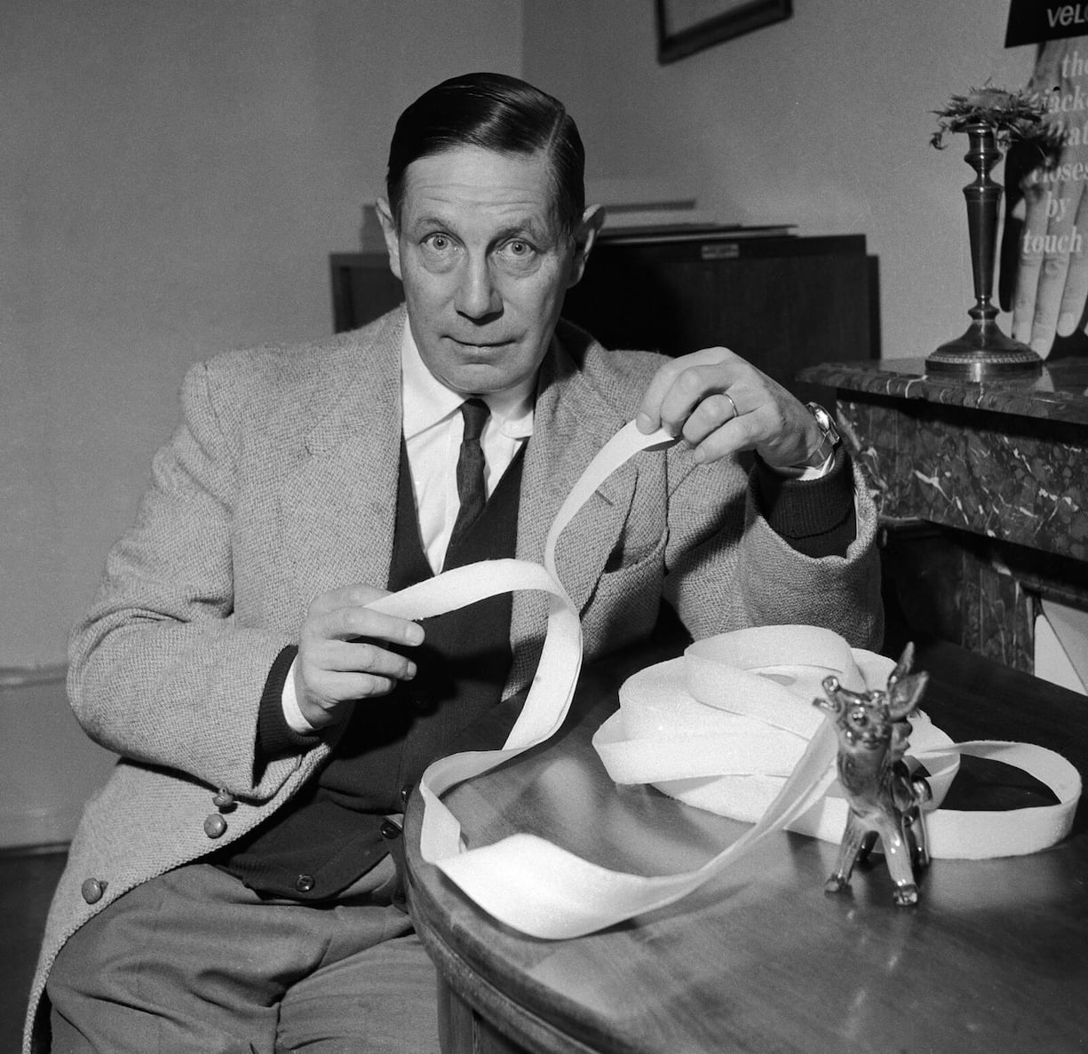 Haften geblieben: Der Klettverschluss des Erfinders Georges de Mestral.