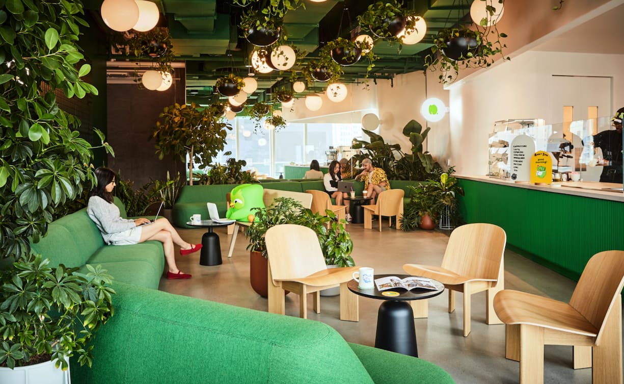 ExpansionIm neuen Office in New York arbeiten 200 Angestellte. Und Severin Hacker.