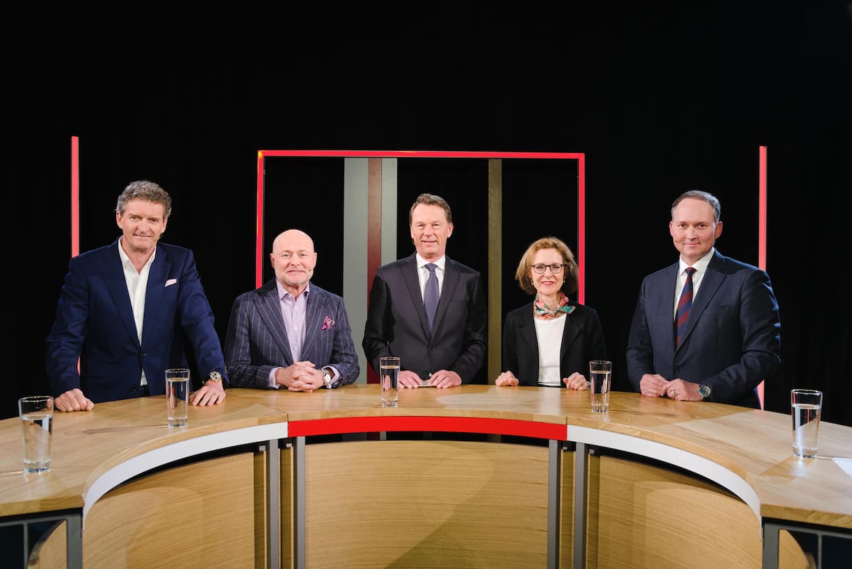 Urs Wietlisbach; Georges Kern; Dirk Schütz; Monika Rühl; Simon Michel
