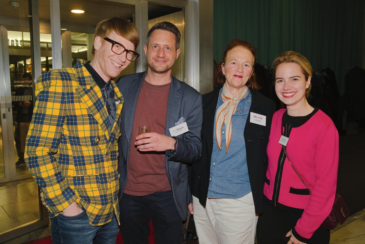 Marc Sutterlüti, ORIS SA; Thierry Hansen, Ringier; Iris Kuhn-Spogat, Bilanz; Nina Wiegand, Grand Seiko Europe S.A.S