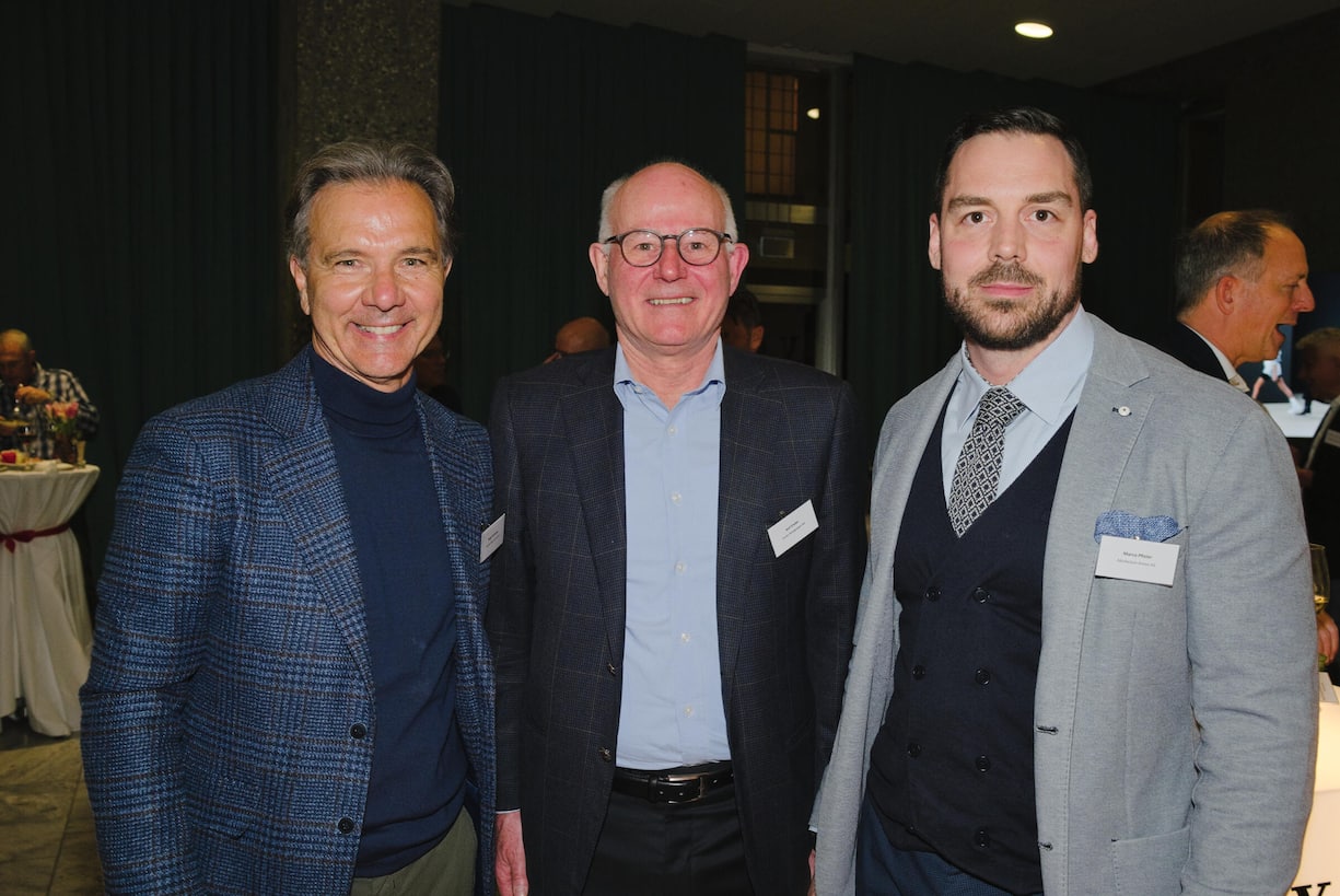 Roger Harlacher, Zweifel Chips & Snacks AG; Karl Enzuler, Enzler Reinigungen AG; Marco Pfister, Adisfaction-Annex AG