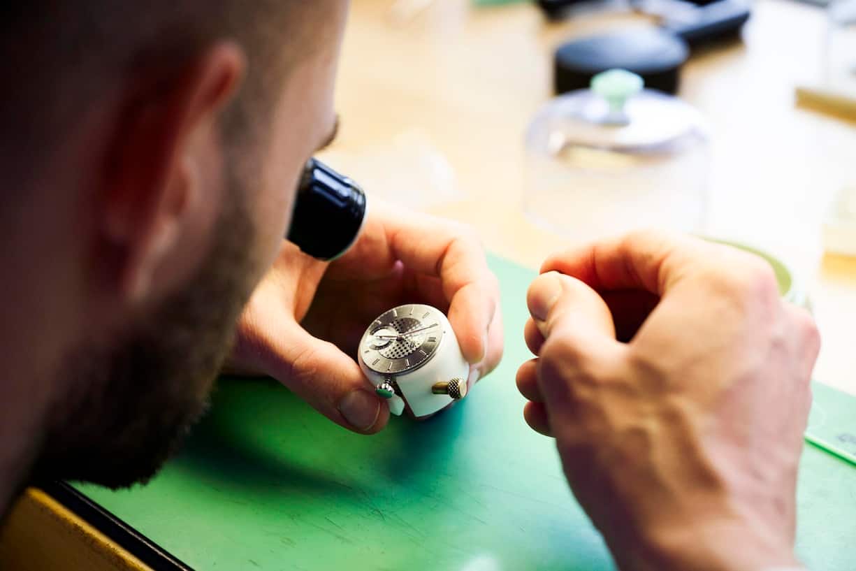 Wie vor 100 Jahren: Bei Oscillon gibt es keine computergesteuerten CNC-Maschinen.