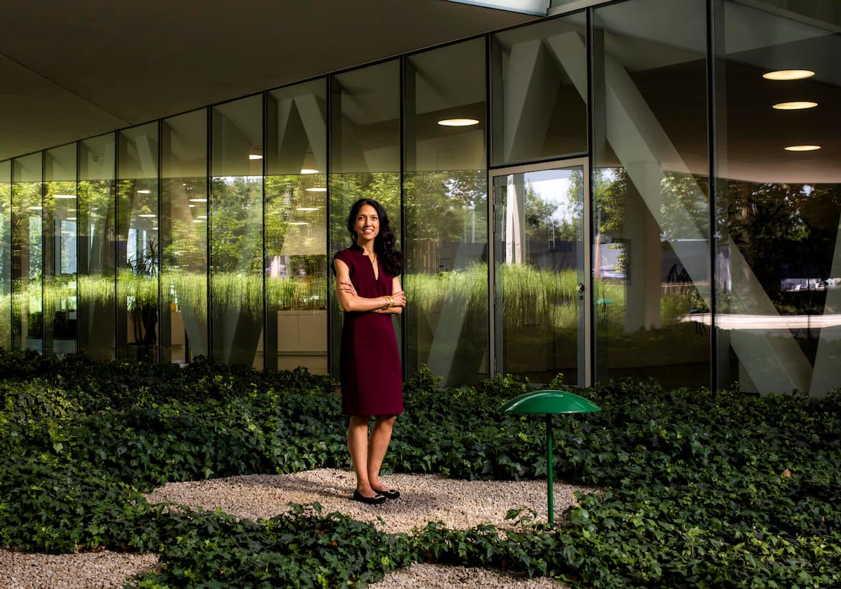Srishti Gupta Indorsia, neue CEO. Fotos kostas maros, am 20.6.25 fÃ¼r Bilanz Keine Nutzung ohne RÃ¼cksprache mit BILANZ !!!