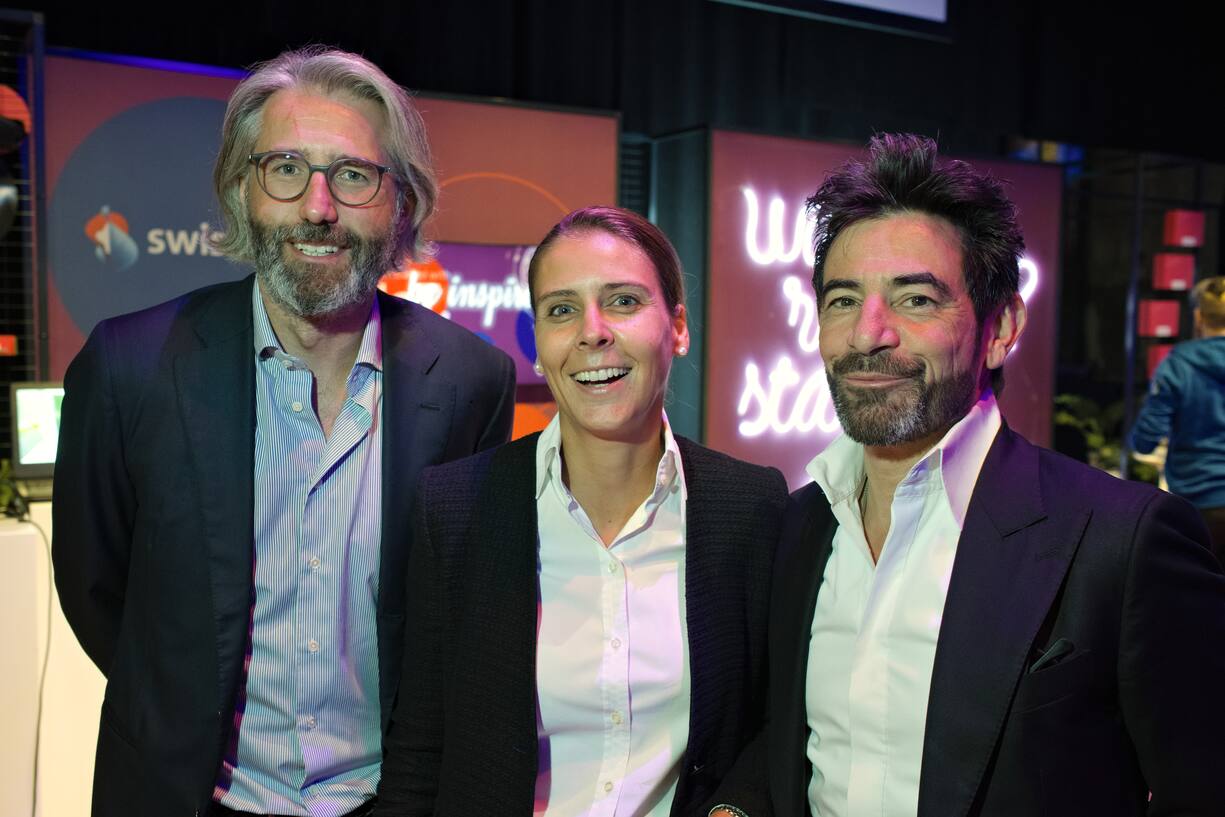 Michael MÃ¼ller, Valora;Corine Blesi, Swiss Economic Forum AG;Schoscho Rufener, MitgrÃ¼nder, Digital Festival