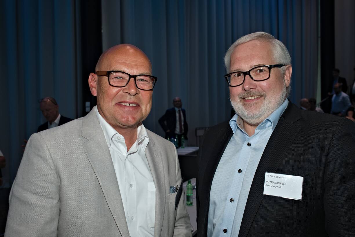 Mike Vogt, SmartSuisse;Peter Schibli, BKW Energie AG