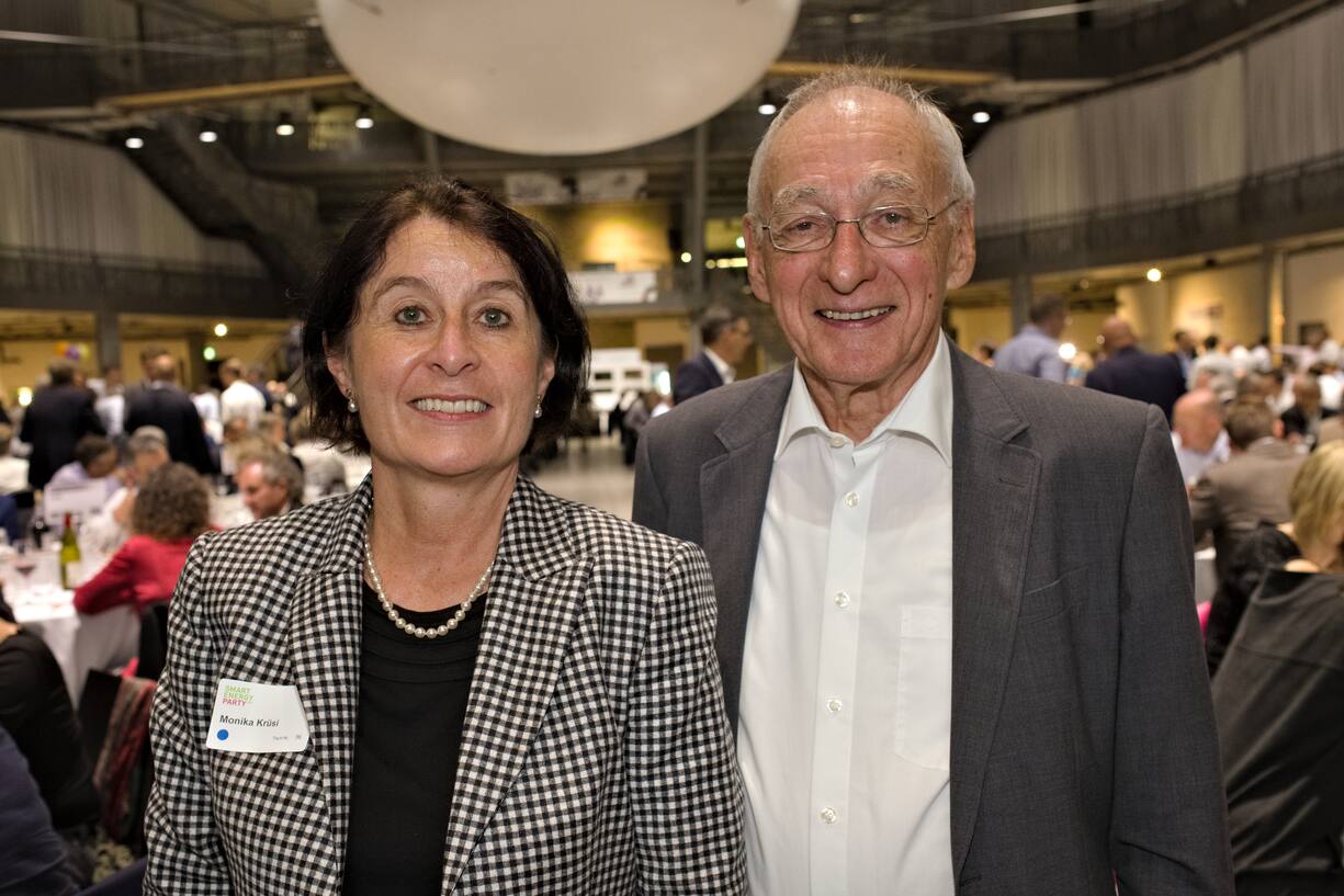 Monika Krüsi, VRP, Repower;Fritz Sutter, Smart Energy Party